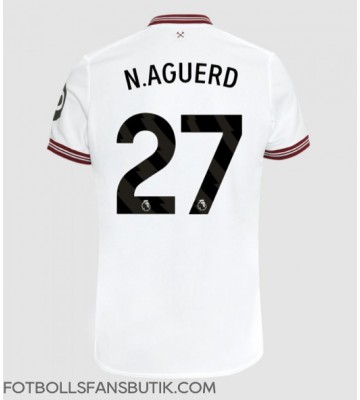 West Ham United Nayef Aguerd #27 Replika Bortatröja 2023-24 Kortärmad